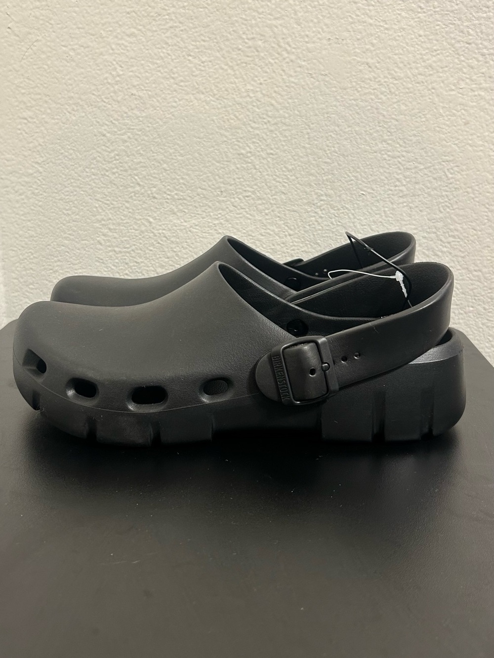 Birkenstock Birki Flow EVA Sandal Slipper Black Unisex US 8-8.5 EUR 41 - Picture 4 of 7